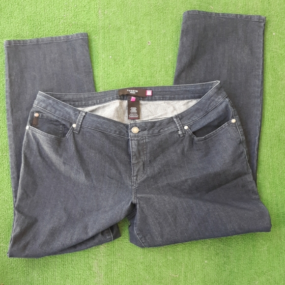 Torrid High Rise Dark Blue Jeans. We Swear By The Fit. - Picture 2 of 11